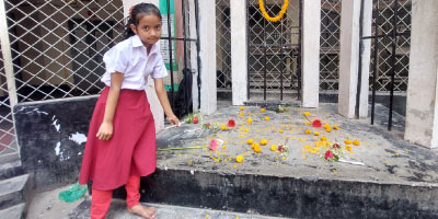 sumona participated in our mother language day program