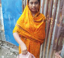 munni received qurbani meat