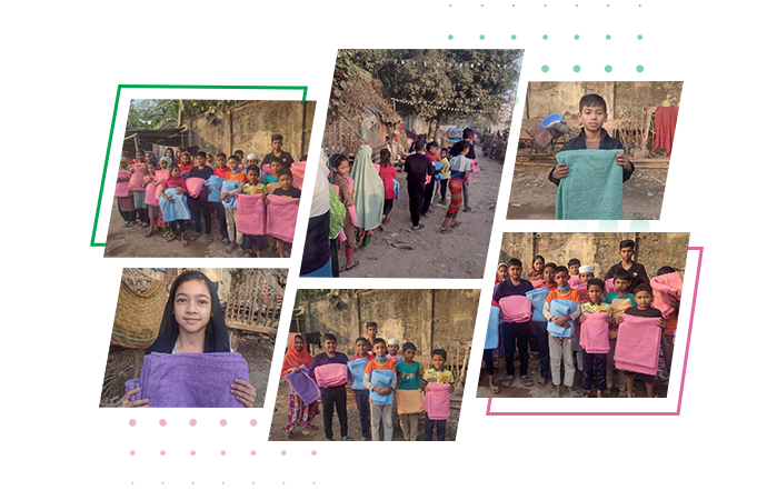 Winter Blankets for Sponsored Children 2024