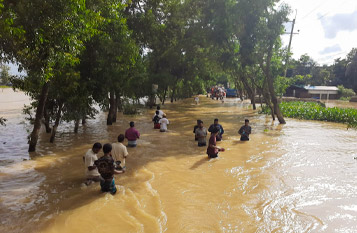 Flood-Affected People in Feni, Noakhali, Comilla & Lakshmipur