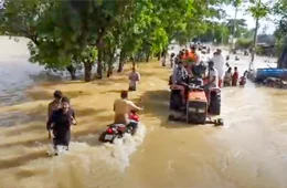 Bangladesh Floods: Millions of people are stranded by floodwaters.