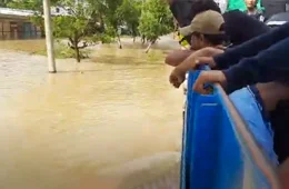 Severe floodwaters have submerged vast portions of Bangladesh